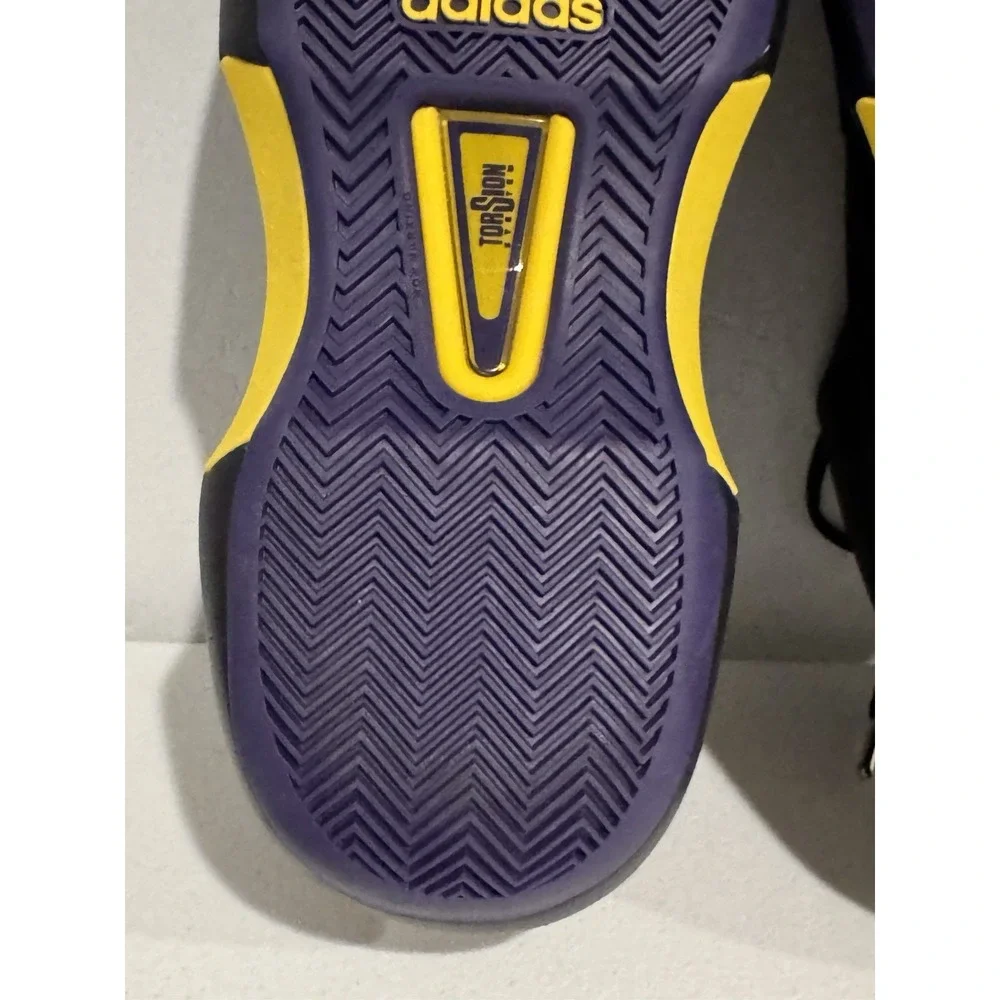 Adidas Crazy 1 Kobe Bryant Black Yellow Basketball Shoes FZ6208 Mens 10.5